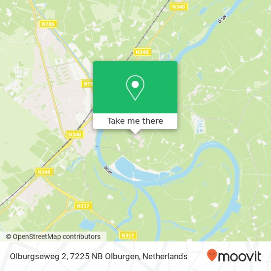 Olburgseweg 2, 7225 NB Olburgen Karte