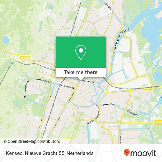 Kenseo, Nieuwe Gracht 55 map