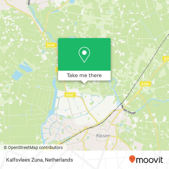 Kalfsvlees Zuna, Dennenweg 6 Karte