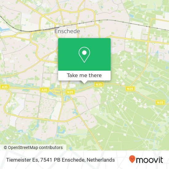 Tiemeister Es, 7541 PB Enschede map