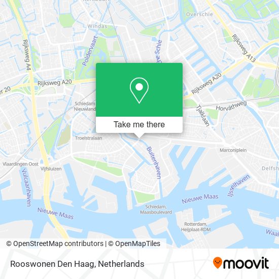 Rooswonen Den Haag Karte