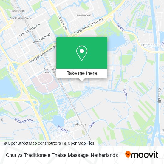 Chutiya Traditionele Thaise Massage map