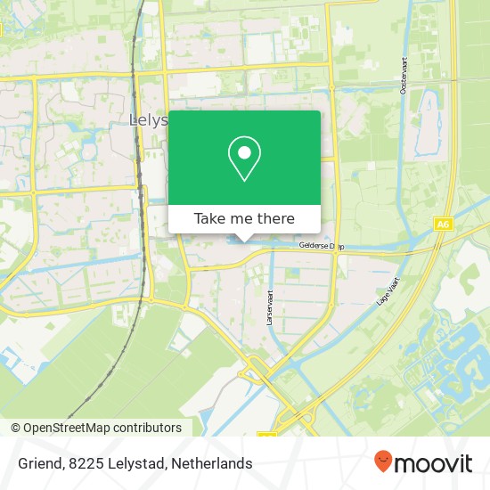 Griend, 8225 Lelystad map