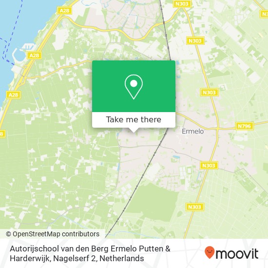 Autorijschool van den Berg Ermelo Putten & Harderwijk, Nagelserf 2 map