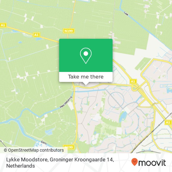 Lykke Moodstore, Groninger Kroongaarde 14 map