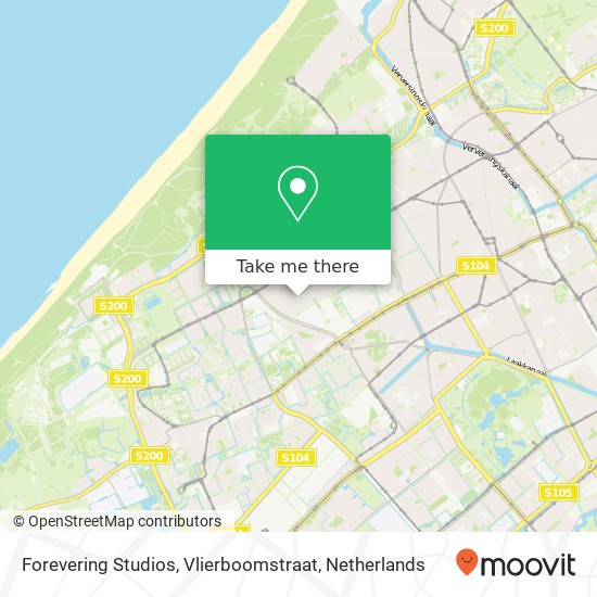 Forevering Studios, Vlierboomstraat map