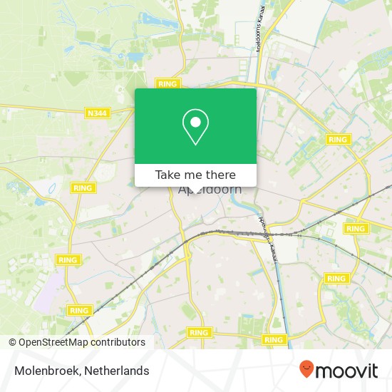 Molenbroek, Korenstraat 13 map