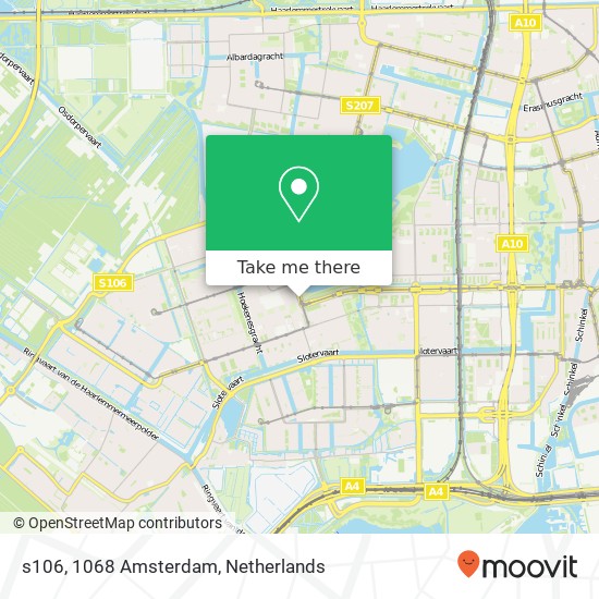 s106, 1068 Amsterdam map