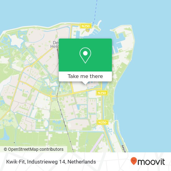 Kwik-Fit, Industrieweg 14 map