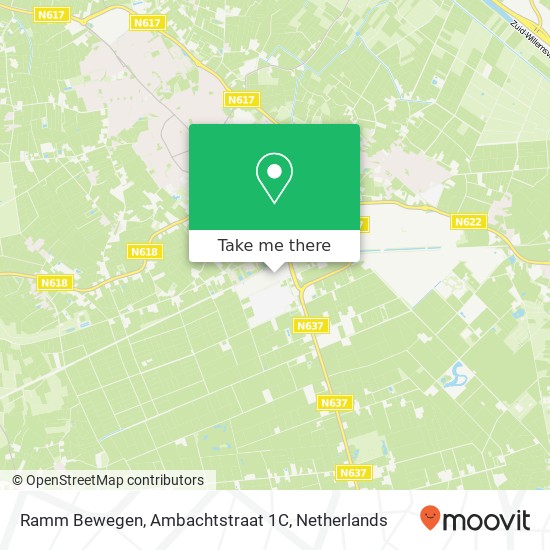 Ramm Bewegen, Ambachtstraat 1C map