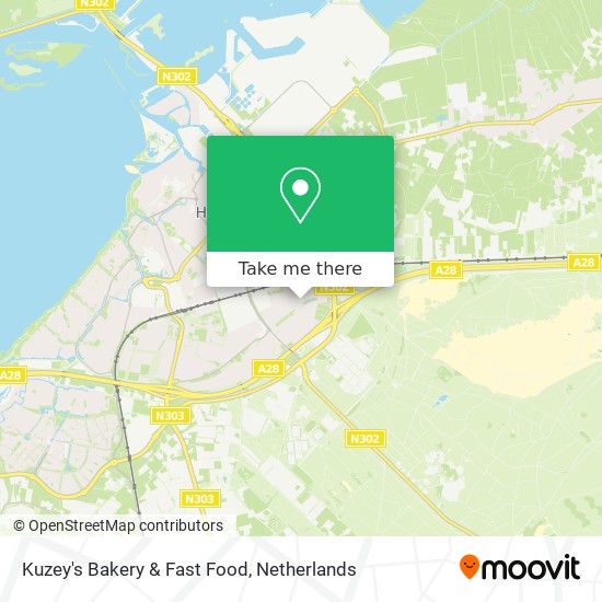 Kuzey's Bakery & Fast Food map