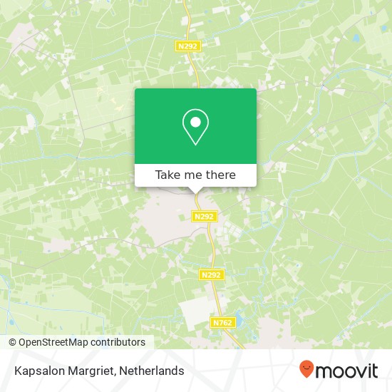 Kapsalon Margriet map