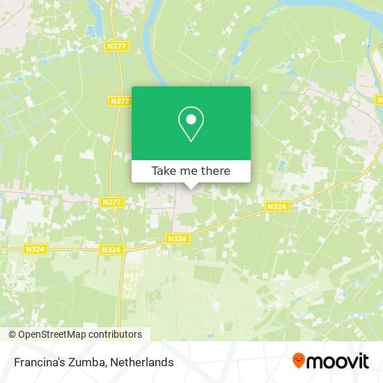 Francina's Zumba map