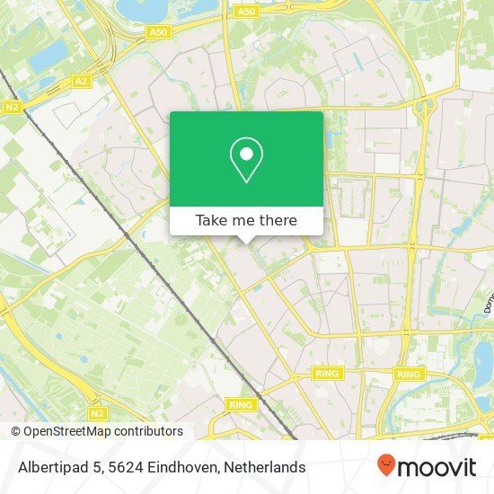 Albertipad 5, 5624 Eindhoven map