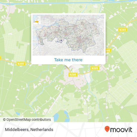 Middelbeers, Hoogdijk 32 map