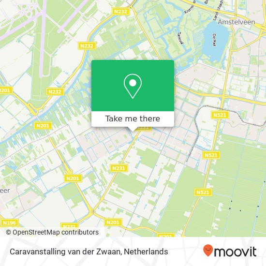 Caravanstalling van der Zwaan, Snoekbaarsstraat 63 Karte