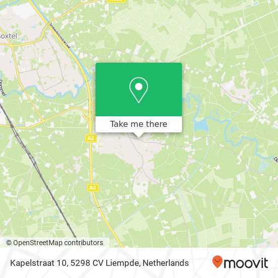 Kapelstraat 10, 5298 CV Liempde map