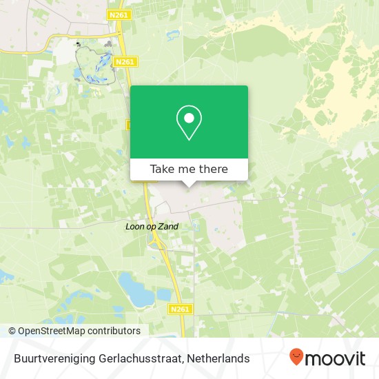 Buurtvereniging Gerlachusstraat map