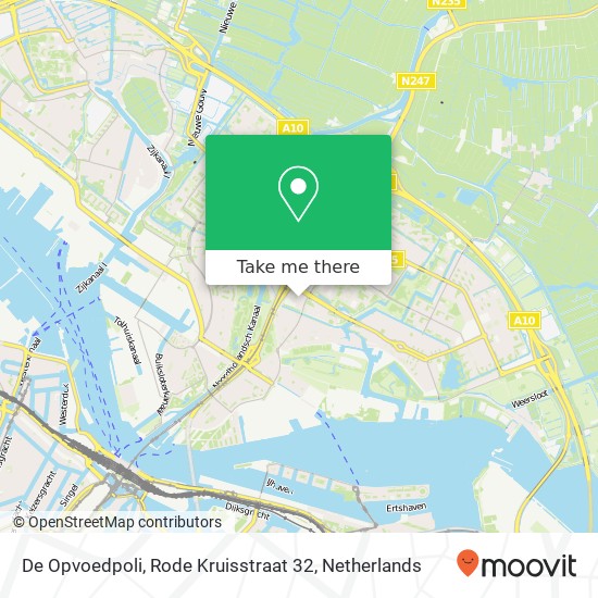 De Opvoedpoli, Rode Kruisstraat 32 Karte