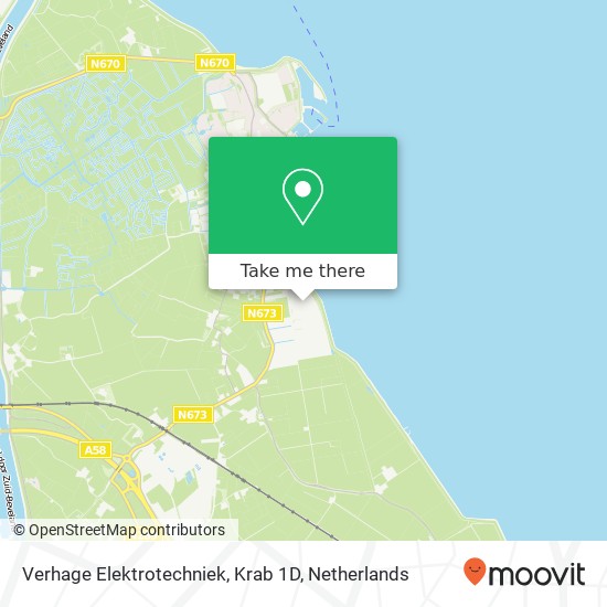 Verhage Elektrotechniek, Krab 1D map