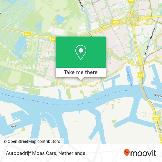 Autobedrijf Moes Cars map