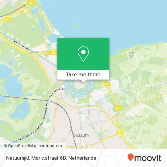 Natuurlijk!, Marktstraat 6B map