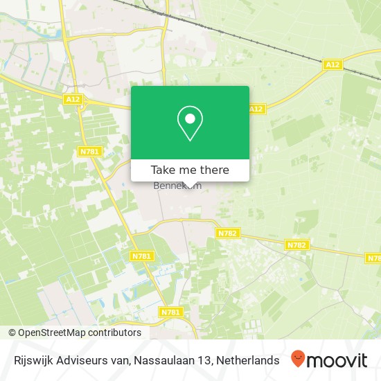 Rijswijk Adviseurs van, Nassaulaan 13 map