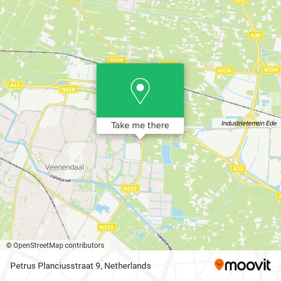 Petrus Planciusstraat 9 map