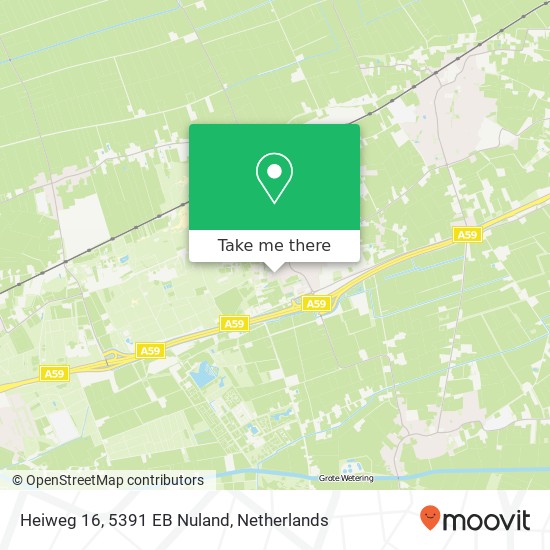 Heiweg 16, 5391 EB Nuland map