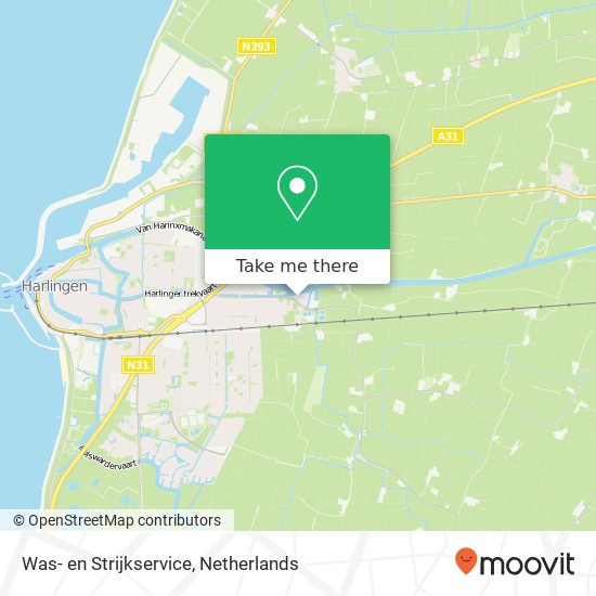 Was- en Strijkservice, Kanaalweg 31-9 map