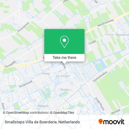 Smallsteps Villa de Boerderie map