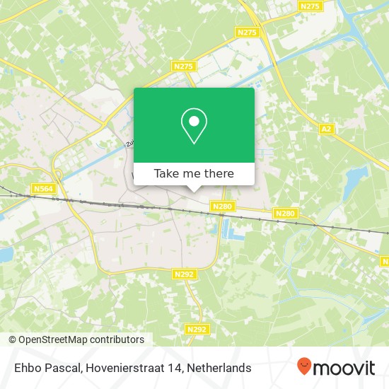 Ehbo Pascal, Hovenierstraat 14 map