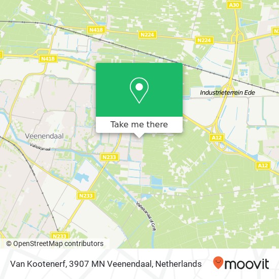 Van Kootenerf, 3907 MN Veenendaal map