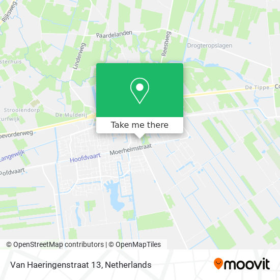Van Haeringenstraat 13 Karte