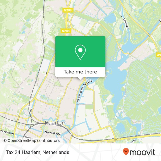 Taxi24 Haarlem Karte