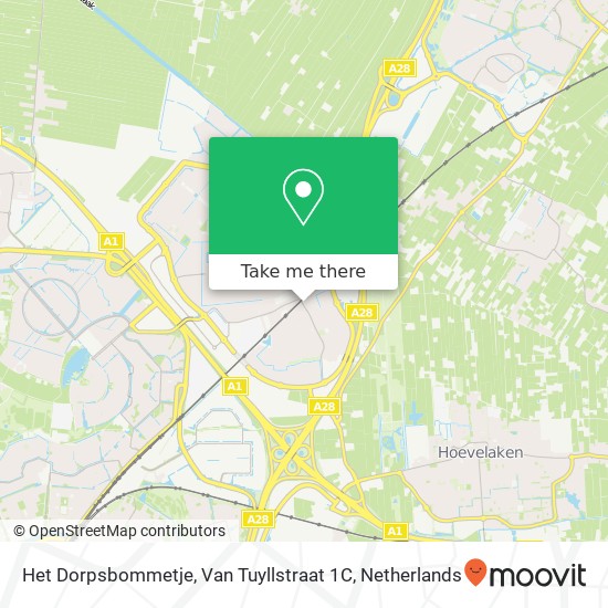 Het Dorpsbommetje, Van Tuyllstraat 1C map