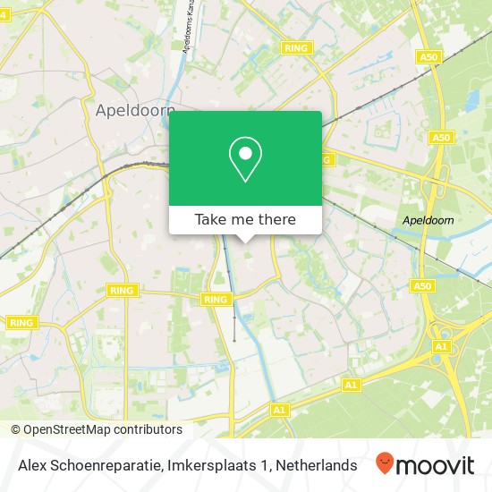 Alex Schoenreparatie, Imkersplaats 1 map