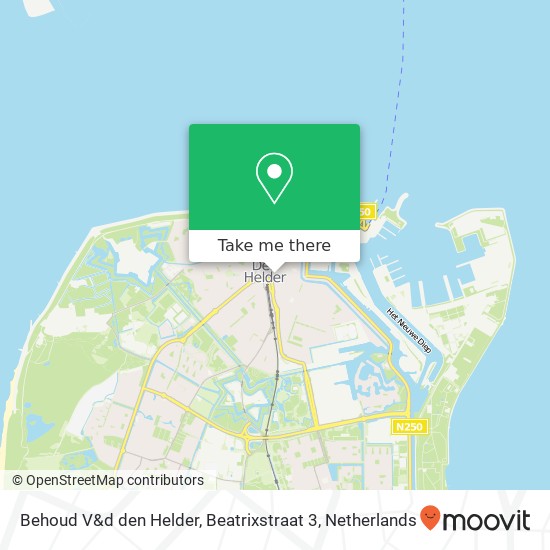 Behoud V&d den Helder, Beatrixstraat 3 map