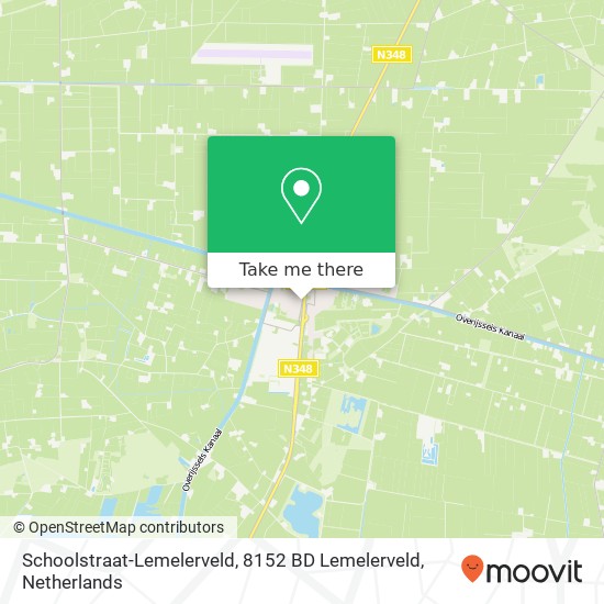 Schoolstraat-Lemelerveld, 8152 BD Lemelerveld Karte