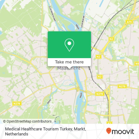 Medical Healthcare Tourism Turkey, Markt Karte
