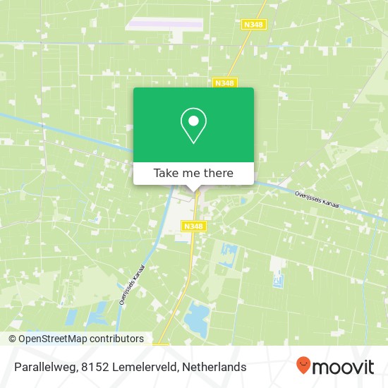 Parallelweg, 8152 Lemelerveld map