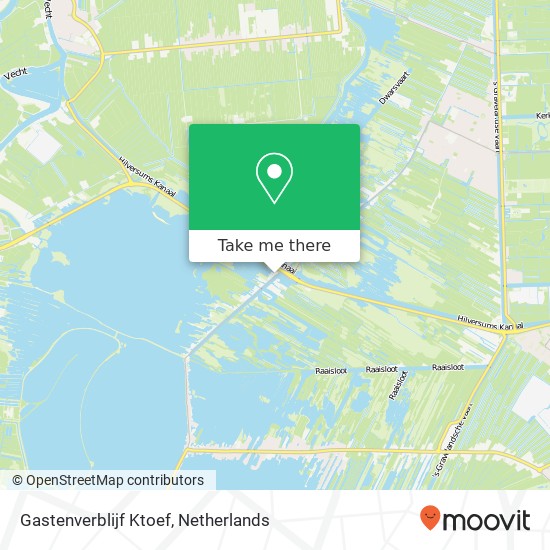 Gastenverblijf Ktoef map