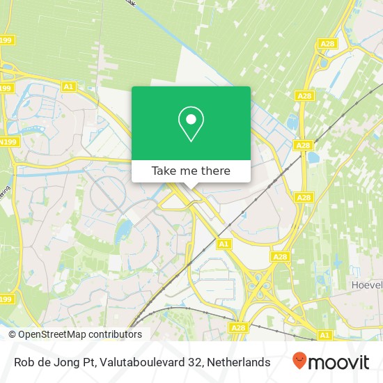 Rob de Jong Pt, Valutaboulevard 32 map