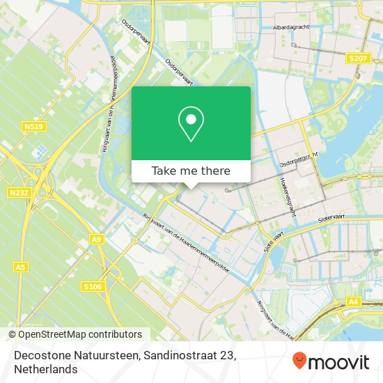 Decostone Natuursteen, Sandinostraat 23 map