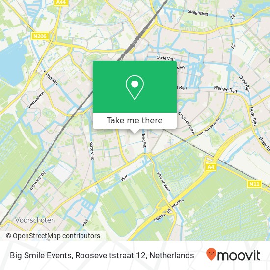 Big Smile Events, Rooseveltstraat 12 map