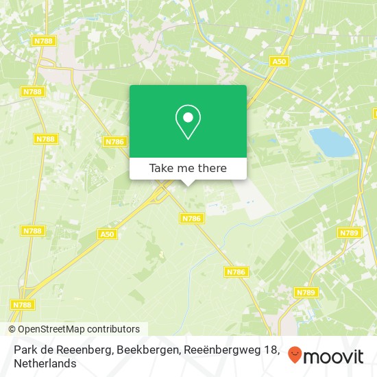 Park de Reeenberg, Beekbergen, Reeënbergweg 18 Karte