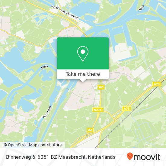 Binnenweg 6, 6051 BZ Maasbracht map