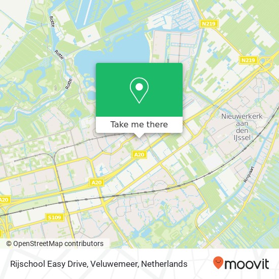 Rijschool Easy Drive, Veluwemeer Karte