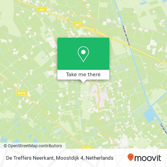 De Treffers Neerkant, Moostdijk 4 map