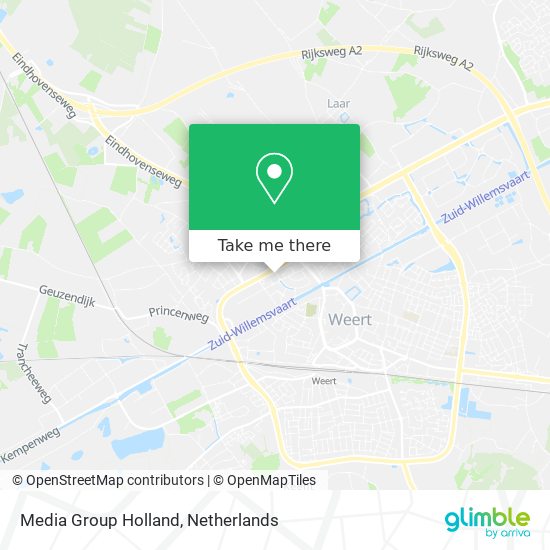 Media Group Holland map